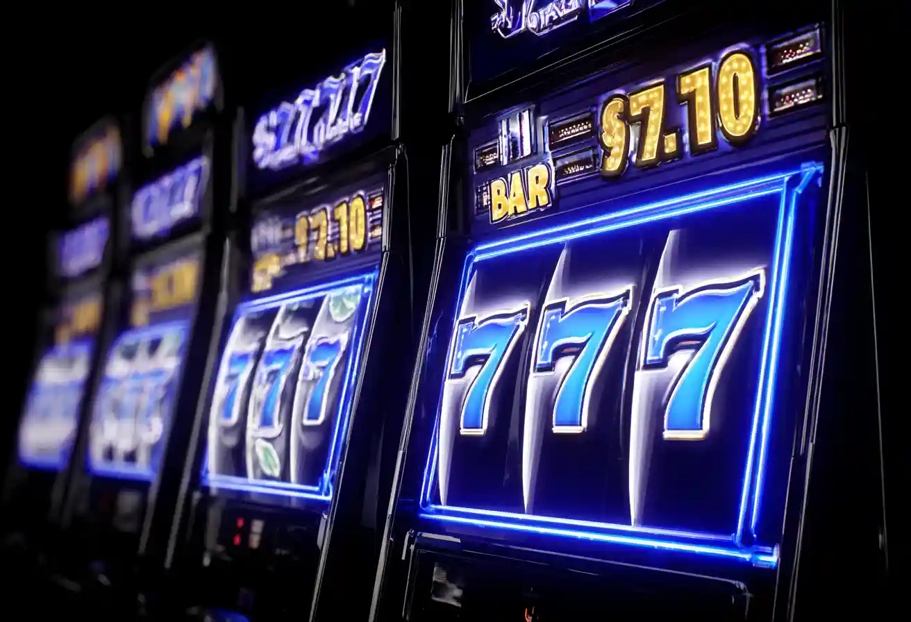 slot machine cartoon